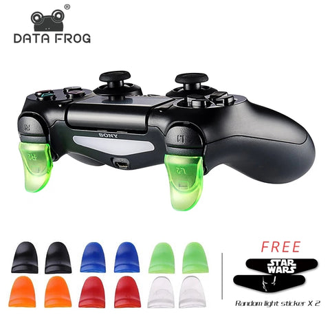 1 Pcs Bent L2 R2 Triggers Extender Buttons Kit For PlayStation 4 PS4 S/PS4 Slim/PS4 Pro Game Controller Accessories