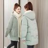 Women's Down Cotton-padded Jacket Mid-length Winter