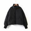 Women's Urban Leisure Versatile Stand Collar Puffer Jacket Coat