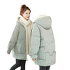 Women's Down Cotton-padded Jacket Mid-length Winter