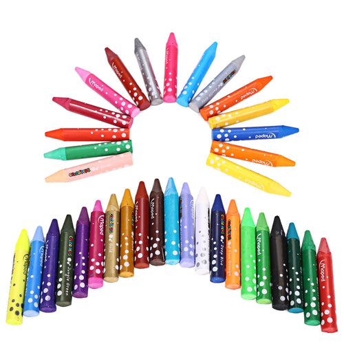 Maped 36 Colors Water Washing Colorful Triangular Rod Oil Painting Stick for Children