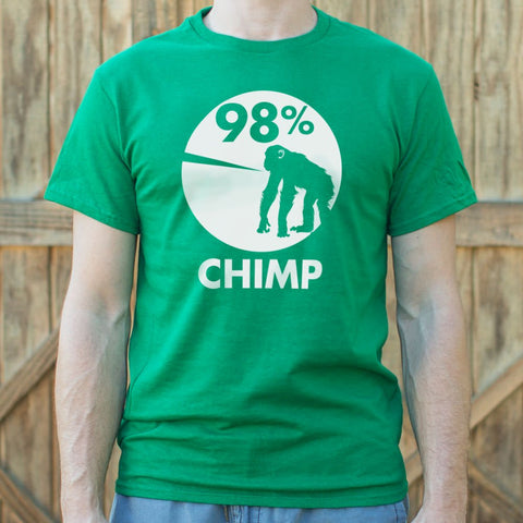 98 Percent Chimp T-Shirt (Mens)