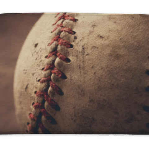 Bath Mat, Old Baseball