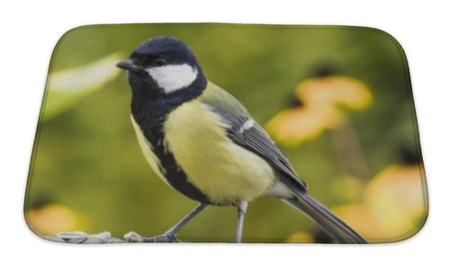 Bath Mat, Bird Parus Major