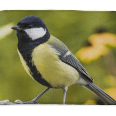 Bath Mat, Bird Parus Major