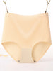 Seamless Ice Silk High Waisted Breathable Panties