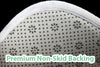 Bath Mat, White Marble