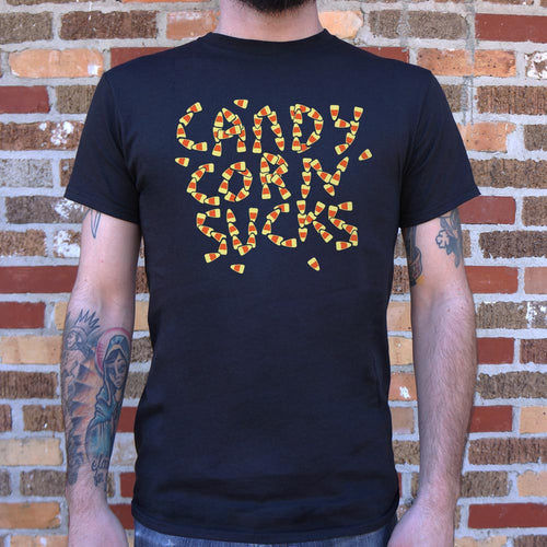 Candy Corn Sucks T-Shirt (Mens)