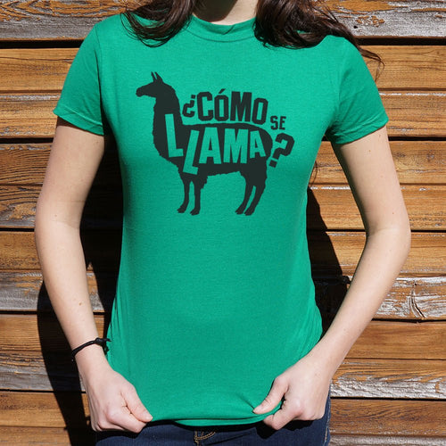 Como Se Llama T-Shirt (Ladies)