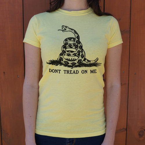 Don't Tread On Me T-Shirt (Ladies)