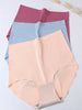 Seamless Ice Silk High Waisted Breathable Panties