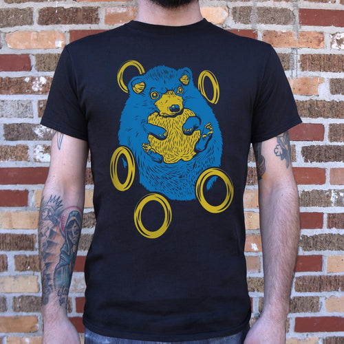 Sad Hedgehog T-Shirt (Mens)