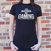 I'd Rather Be Gaming T-Shirt (Ladies)