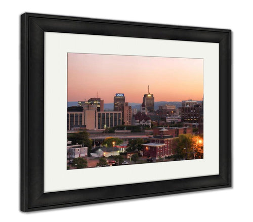 Framed Print, Syracuse At Dusk