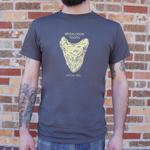 Megalodon Tooth T-Shirt (Mens)