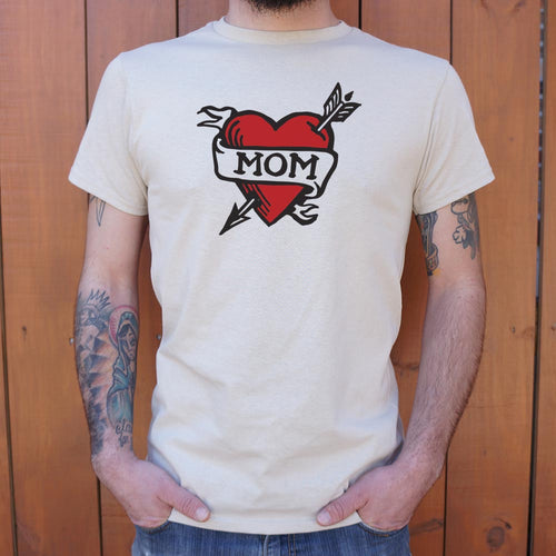 Mom Tattoo T-Shirt (Mens)