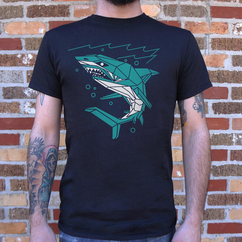 Polygon Shark T-Shirt (Mens)