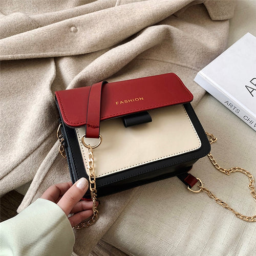 Bag Women's Vintage Leather England Style Female Handbag Fashion Chain Bolsa Feminina Pequena Casual Outdoor Women Bags 2019 5Z