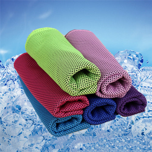 Outdoor Tools portable practical Instant Cooling Sports Microfiber Fabric Quick-Dry Ice Towels Fitness Climbing Yoga Exercise