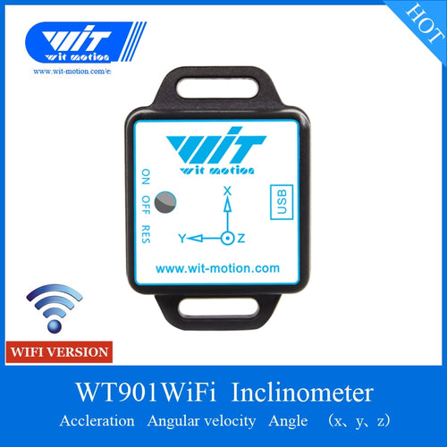 WitMotion WT901WIFI WiFi Wireless 3 Axis Accelerometer Gyro Angle Magnetic Field Output Inclinometer Support For Multi-Connected