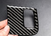 Stainless steel carbon fiber Car styling keyhole decorative sticker Auto strip for Audi A4 B8 A5 2008 - 2015 Accessories