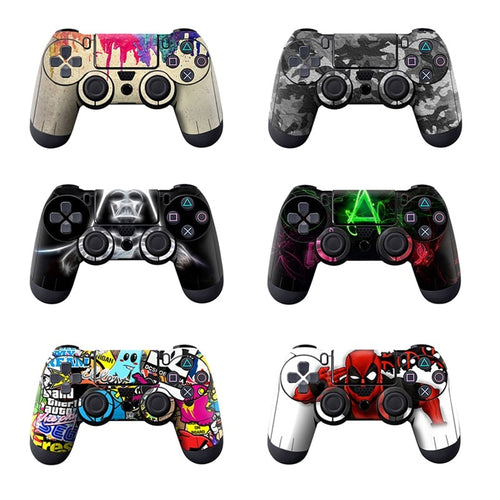 Full Cover Skin Stickers For Sony Playstation 4 Controller Prevent Scratches Protector Sticker For PS4 Controller Accessories